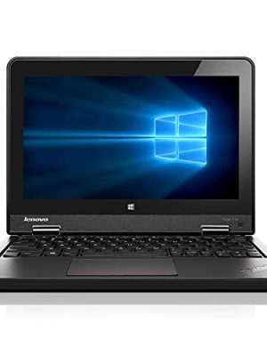 Renewed Lenovo Thinkpad Yoga 11e Laptop 11.6inch Touchscreen Convertible Ultrabook PC, Intel Quad Core Processor, 128GB Solid State Drive, 4GB DDR3 RAM, HD Webcam, LED, HDMI, Bluetooth, Windows 10 (Renewed)
