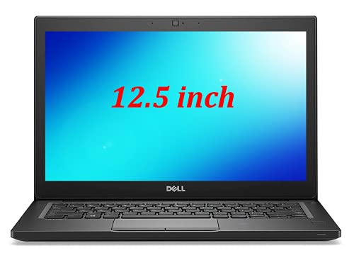 Renewed Dell Latitude 7280 Laptop Pc, 12.5-Inch FHD (1920X1080) Non-Touch, Intel I5 2.60Ghz Processor, 16 Gb Ram Ddr4, 512 Gb Nvme Solid State Drive, Webcam, Wifi & Bluetooth, Windows 10 Pro (Renewed)