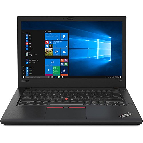 Lenovo ThinkPad T480 Business Laptop: Core I7-8550U, 24GB RAM, 512GB SSD, 14inch Full HD Display, Backlit Keyboard, Windows 10 (Renewed)